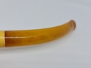 Huge 19th.C. Meerschaum & Amber Tobacco Pipe "Lady Victoria"