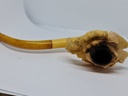 Huge 19th.C. Meerschaum & Amber Tobacco Pipe "Lady Victoria"