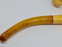 Huge 19th.C. Meerschaum & Amber Tobacco Pipe "Lady Victoria"