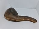Vintage 19th.C. Large Meerschaum & Amber Tobacco Pipe/Cigarette Holder "Horse"