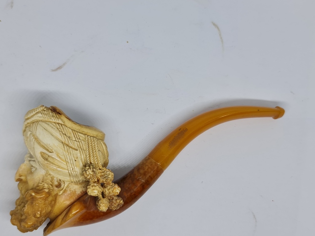 Unique Huge Meerschaum &  Bakelite Pipe "Sultan"