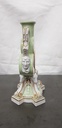 Antique Rare Meissen Cards of Clubs Candlestick 19th. Century