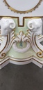 Antique Rare Meissen Cards of Clubs Candlestick 19th. Century