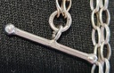 Silver Necklace 925 Flower 