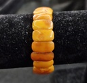 Vintage baltic amber bracelet  butterscotch 13g