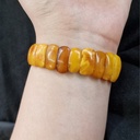 Vintage baltic amber bracelet  butterscotch 13g
