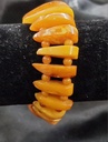 Vintage baltic amber bracelet Amber Bracelet butterscotch 23.4g