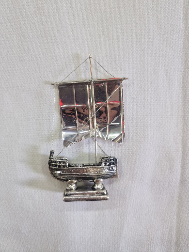 Kyrenia Cyprus silver boat 10 g