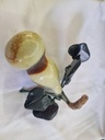 Vintage 1970 Jade Hard Stone Gourd fruit