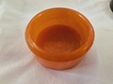 Vintage bakelite box veins Trinket with lid