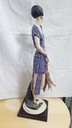 Wonderfull Capodimonte Figure "LADY WITH FAN" By Giuseppe Armani 0387 "Florence 1992"
