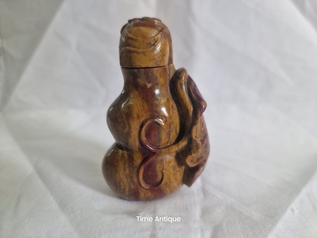 jasper stone snuff perfume bottle 104.6g