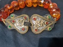 Baltic Amber 19th century wedding necklace Schaumburg