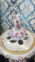 XLarge Herend Hungary Porcelain Lidded Vase With Elegance Swan Handles "Fleurs des Indes"