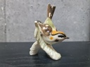 Goebel West Germany Firecrest Bird Porcelain Figurine