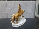 Vintage German Carl Scheidig Grafenthal Running Horses Figural Group