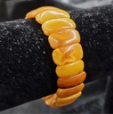 Vintage baltic amber bracelet  butterscotch 13g