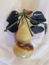 Vintage 1970 Jade Stone Pear Fruit 291.9 g