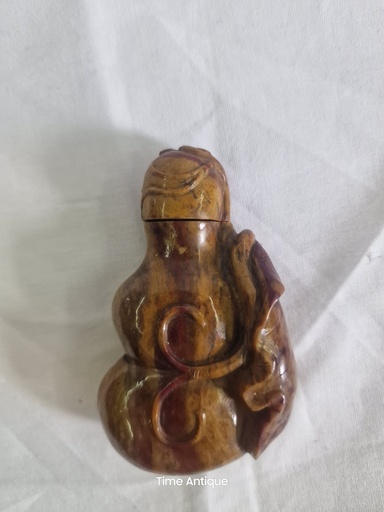 jasper stone snuff perfume bottle 104.6g