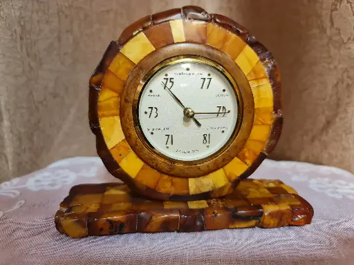 Rare Königsberg SBM Butterscotch Amber Barometer