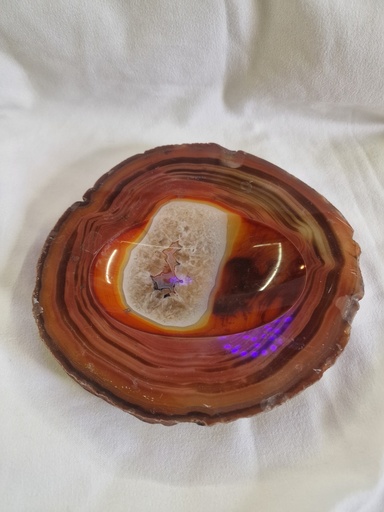 Large Agate Crystal Slice Red / Orange 892.8 g